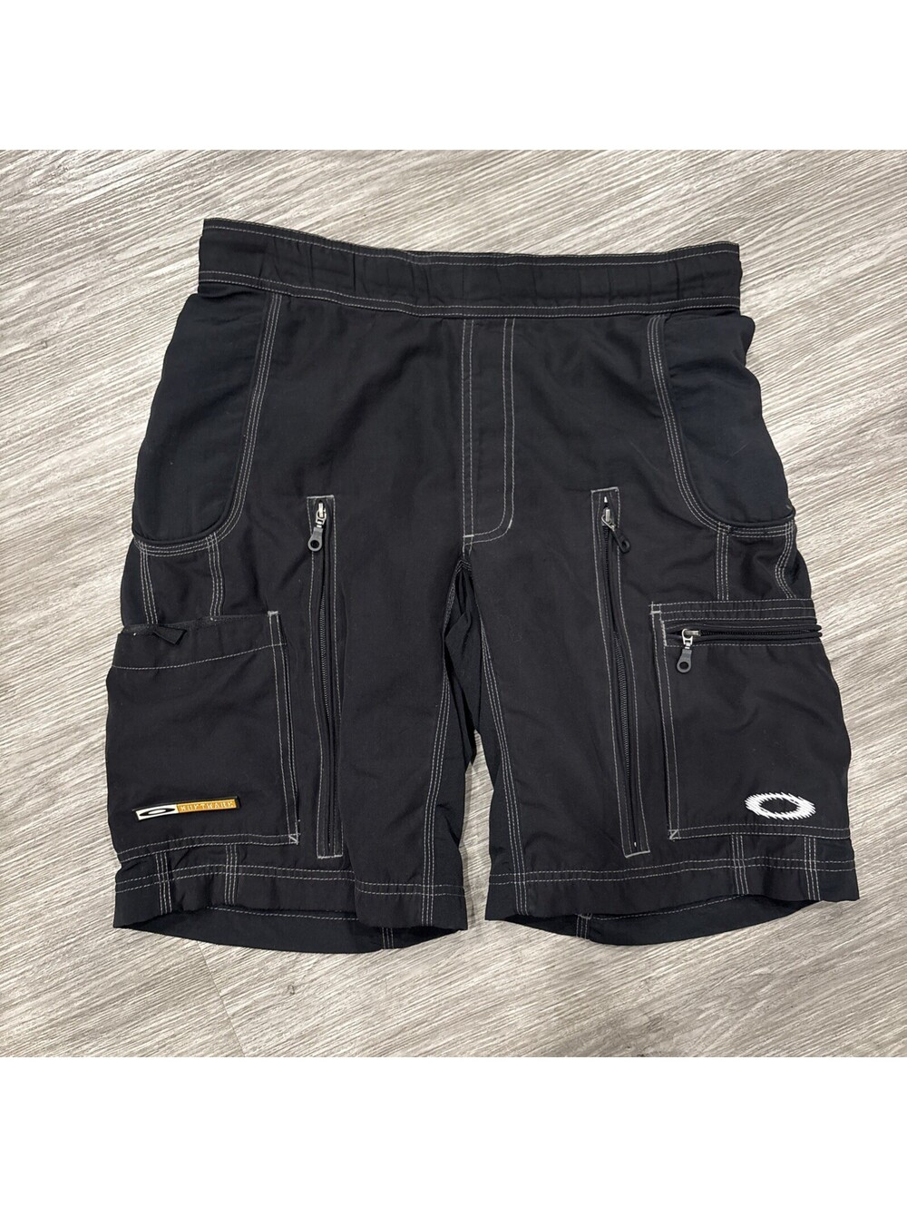 Vintage Oakley Software Shorts Mens M Black Gorpcore Shorts